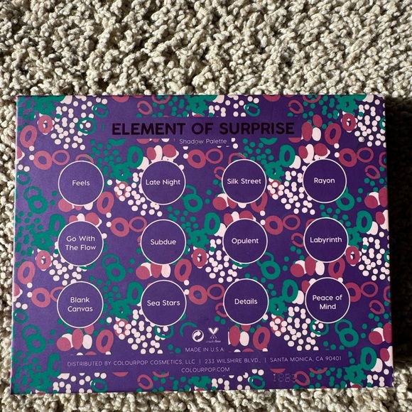 ColourPop Element Of Surprise Shadow Palette - Picture 2 of 3